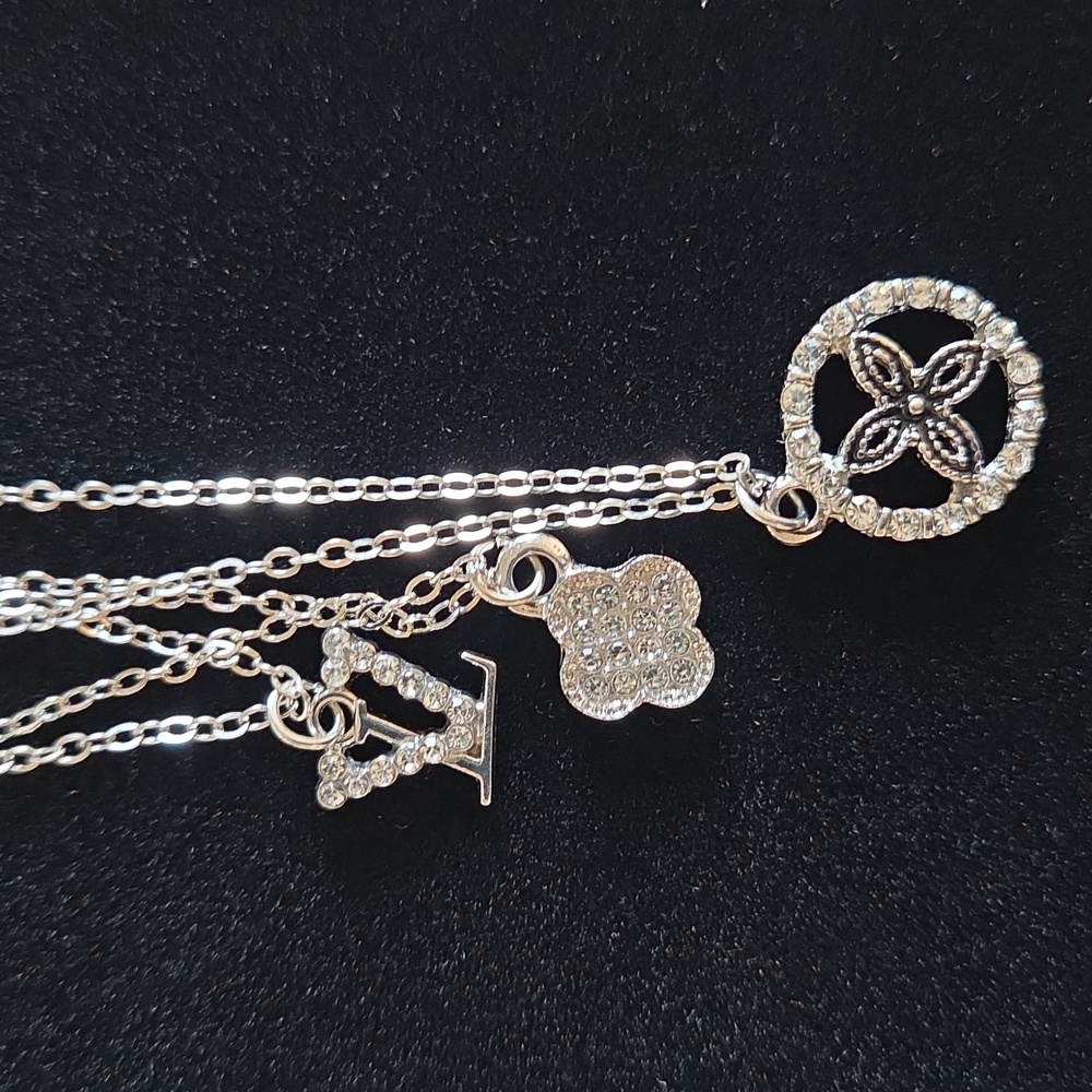 Triple Layered Necklace - Picture 8 of 10